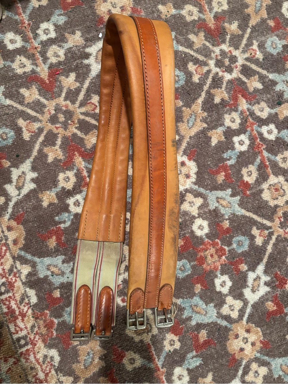 Tan Leather Girth 46
